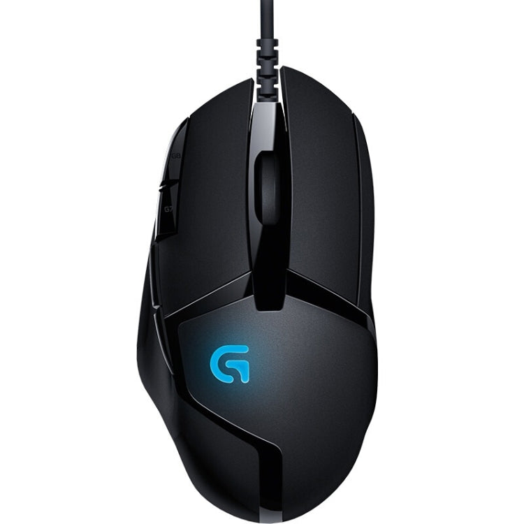 Logitech G402 Interfaccia USB 8 tasti 4000 DPI Mouse da gioco ottico cablato con tracciamento ad alta velocità regolabile a cinque velocità, Lunghezza: 2 m Logitech G402 Interfaccia USB 8 tasti 4000 DPI Mouse da gioco ottico cablato con tracciamento ad alta velocità regolabile a cinque velocità, Lunghezza: 2 m